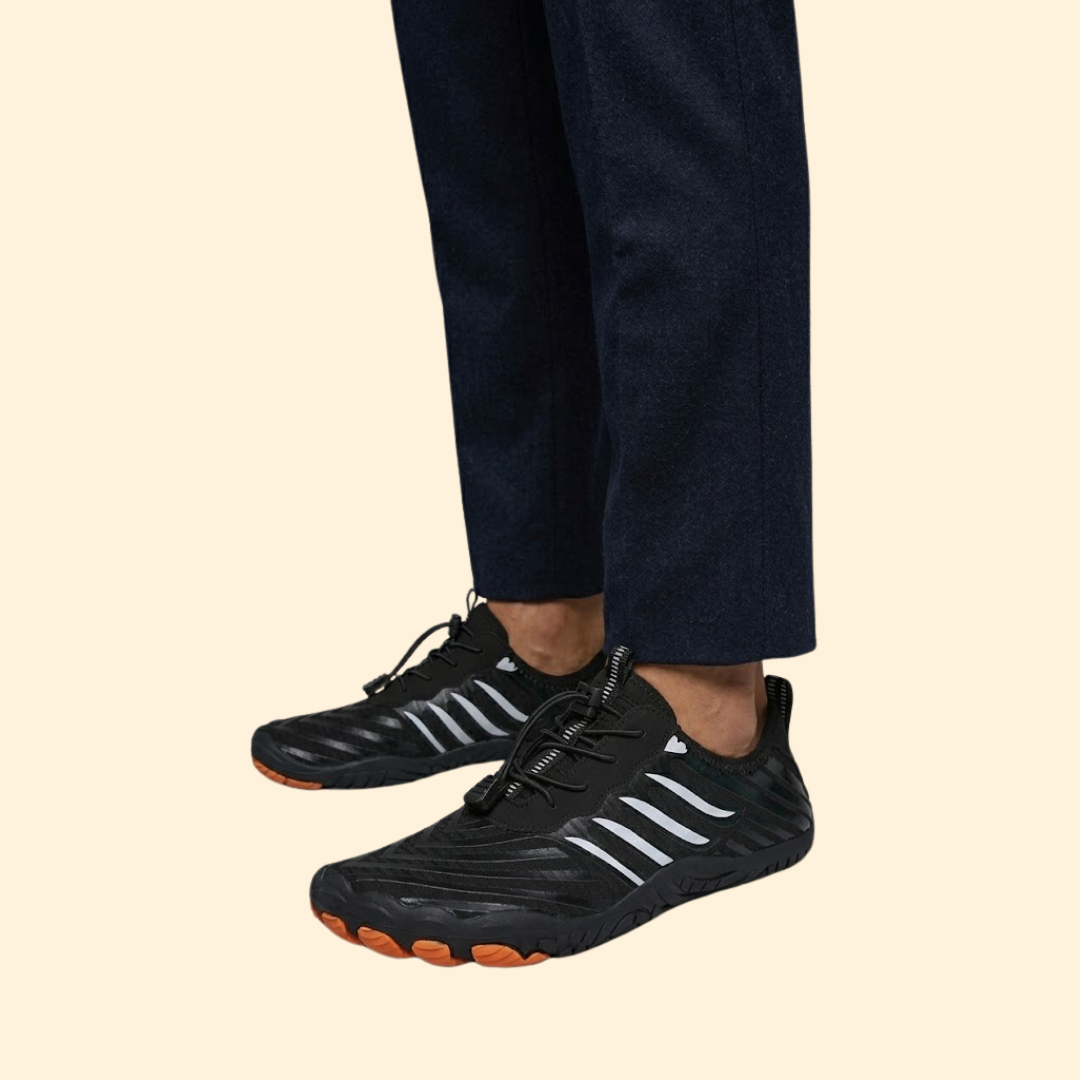Men's Water Shoes with Breathable Mesh Upper