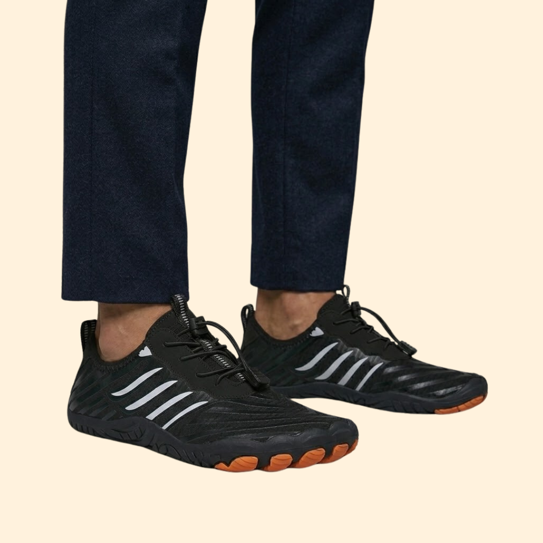 Men's Water Shoes with Breathable Mesh Upper