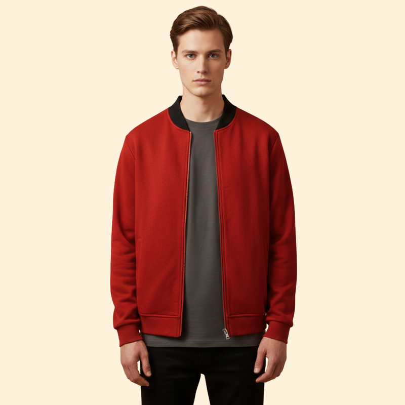 Men’s Sporty Bomber Jacket