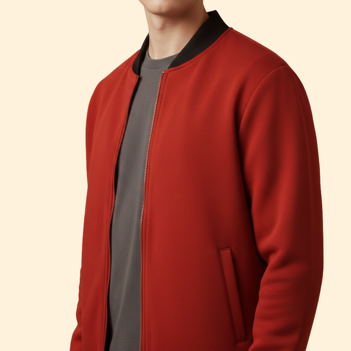 Men’s Sporty Bomber Jacket