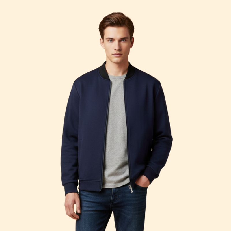 Men’s Sporty Bomber Jacket