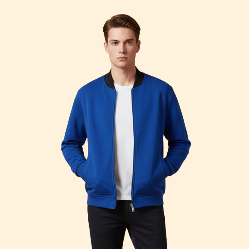 Men’s Sporty Bomber Jacket
