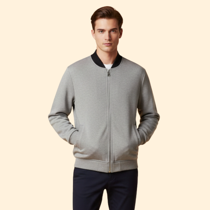 Men’s Sporty Bomber Jacket