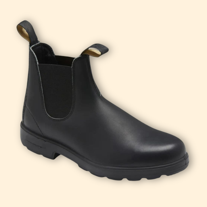 Men’s Chelsea Boots with Elastic Side Panels