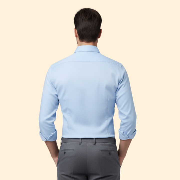 Tommy Men’s Classic Fit Shirt with Button Closure