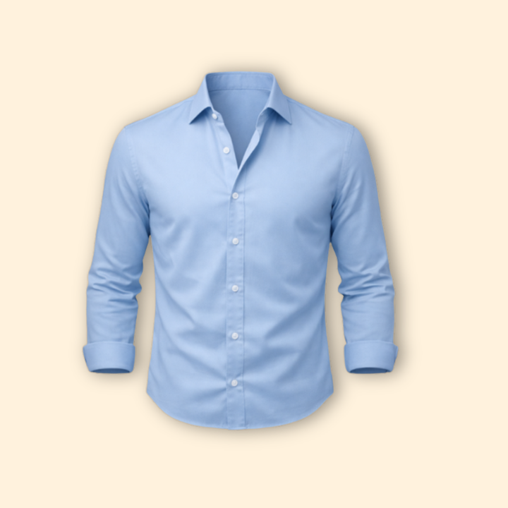 Tommy Men’s Classic Fit Shirt with Button Closure