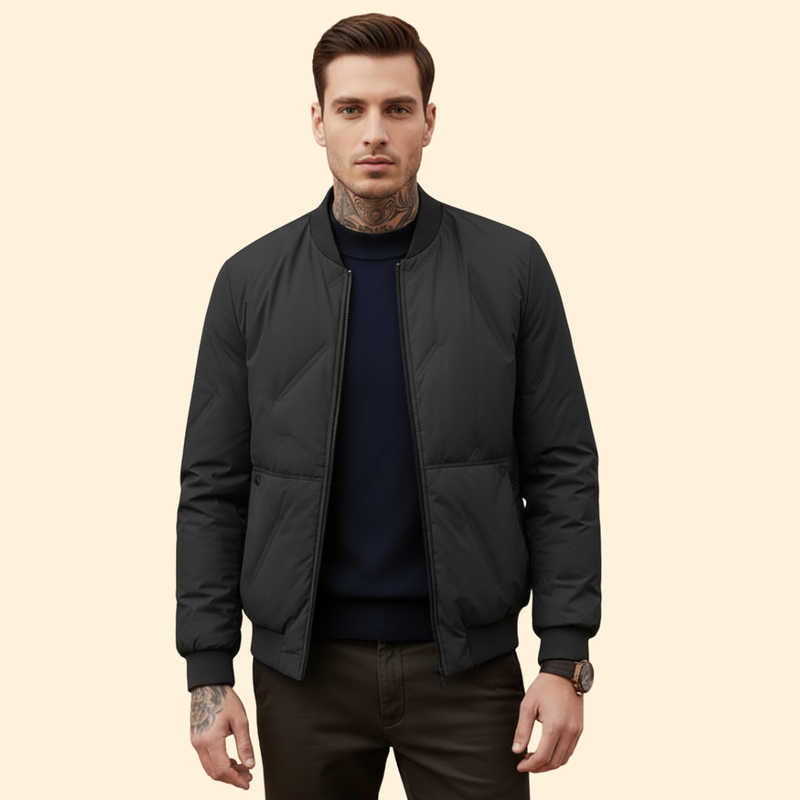 Men’s Polyester Bomber Jacket