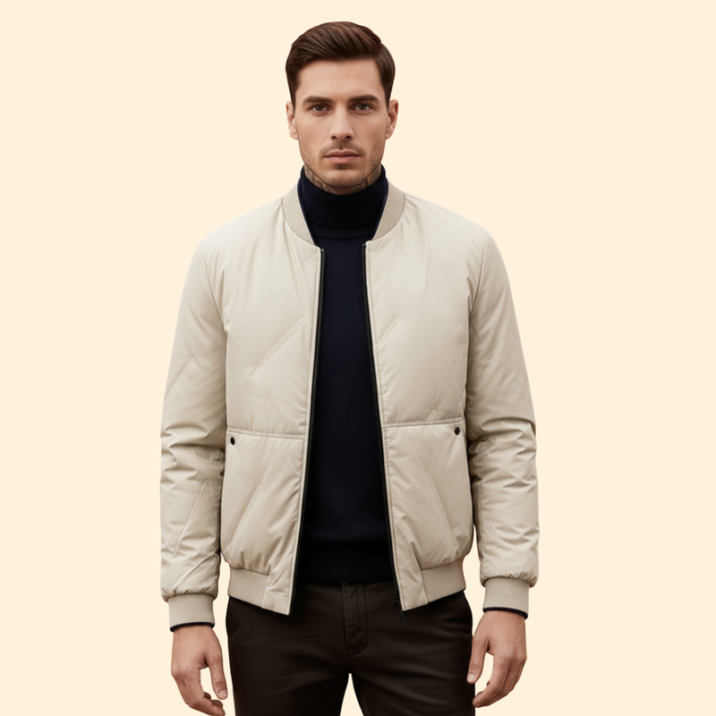 Men’s Polyester Bomber Jacket