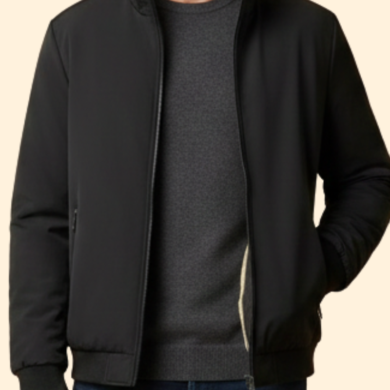 Men’s Puffer Bomber Jacket