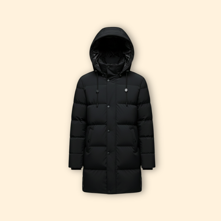 Men’s Puffer Jacket with Hood