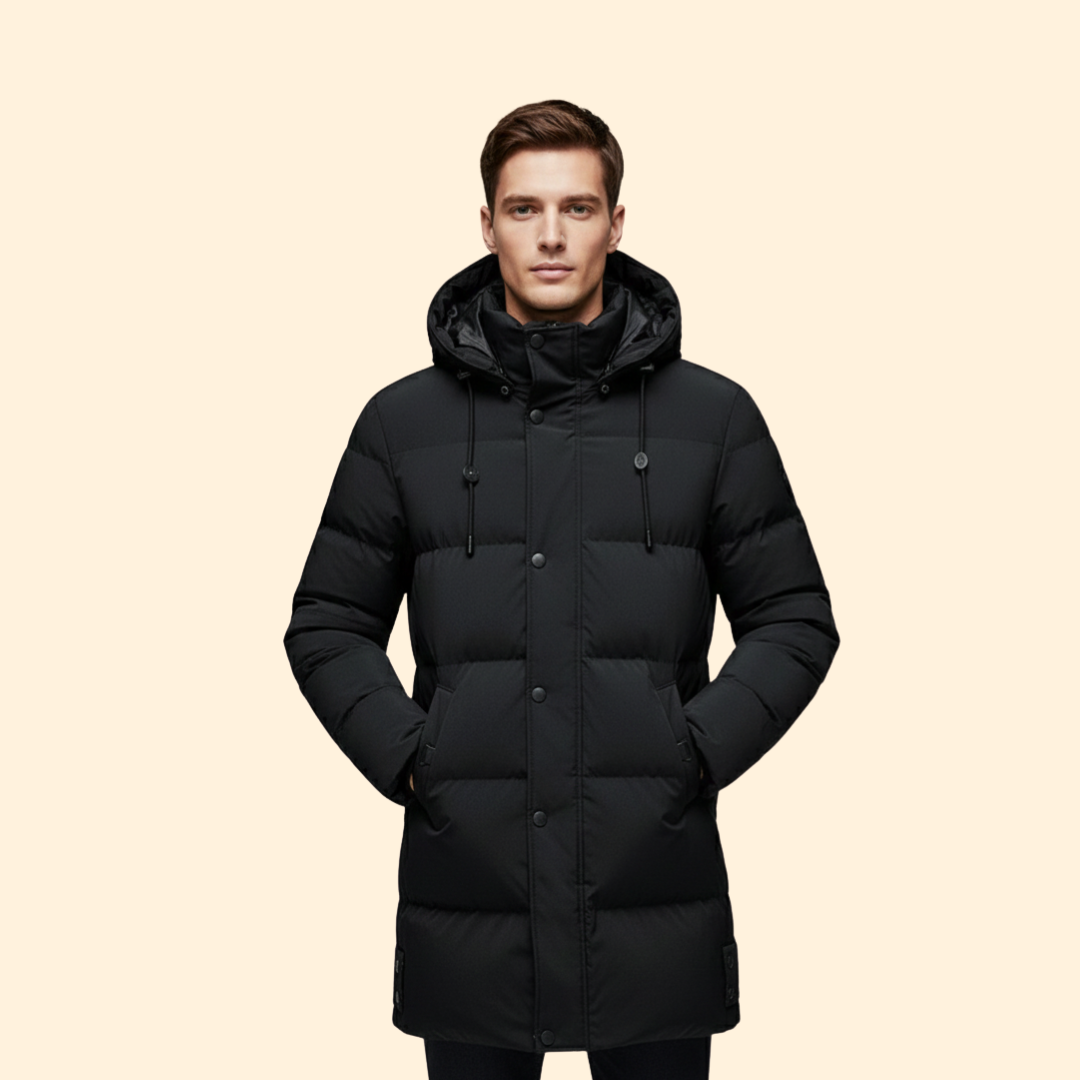 Men’s Puffer Jacket with Hood
