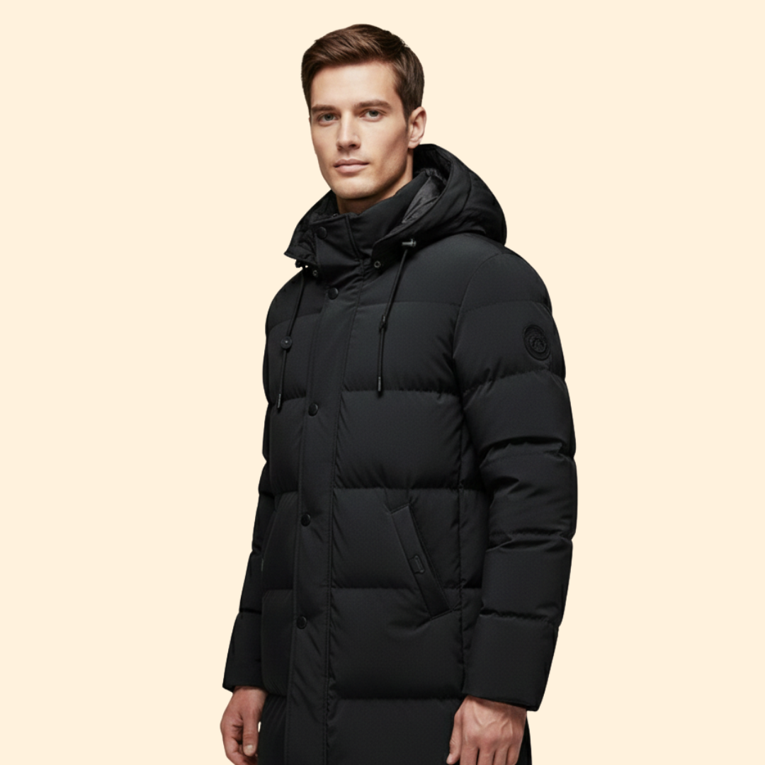 Men’s Puffer Jacket with Hood