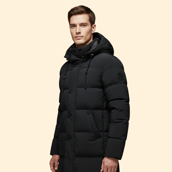 Men’s Puffer Jacket with Hood