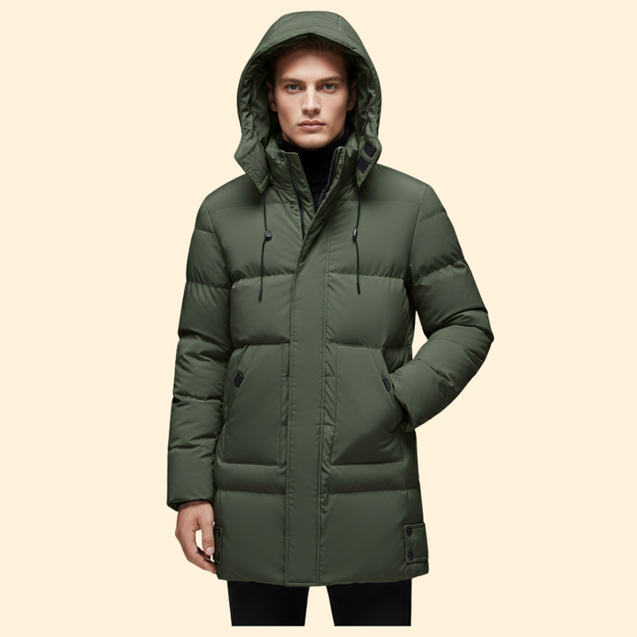 Men’s Puffer Jacket with Hood