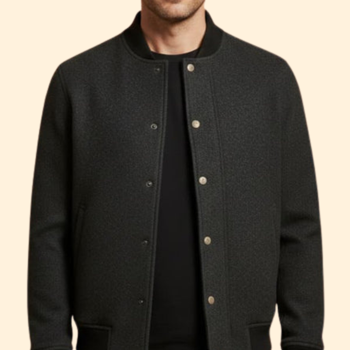 Men’s Relaxed Fit Bomber Jacket