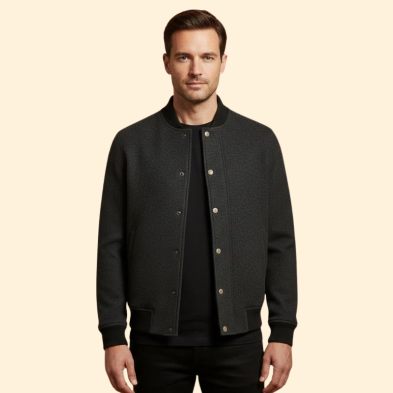 Men’s Relaxed Fit Bomber Jacket