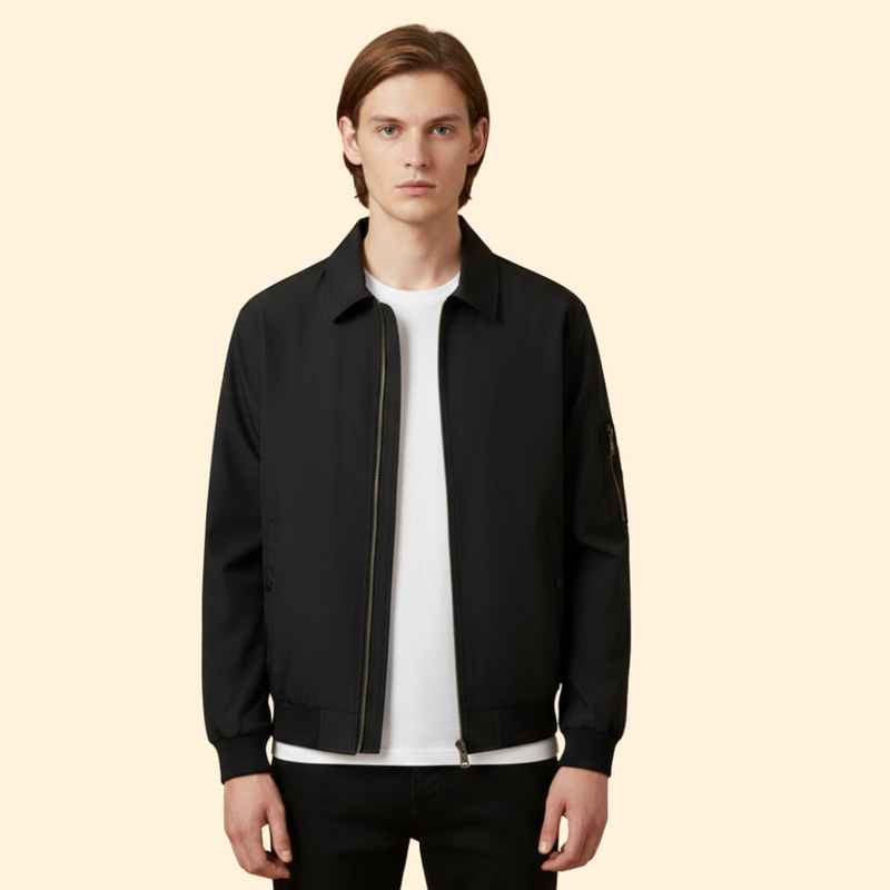 Men’s Sporty Bomber Jacket