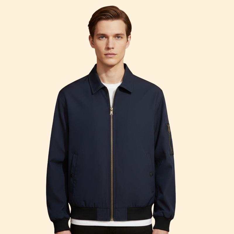 Men’s Sporty Bomber Jacket
