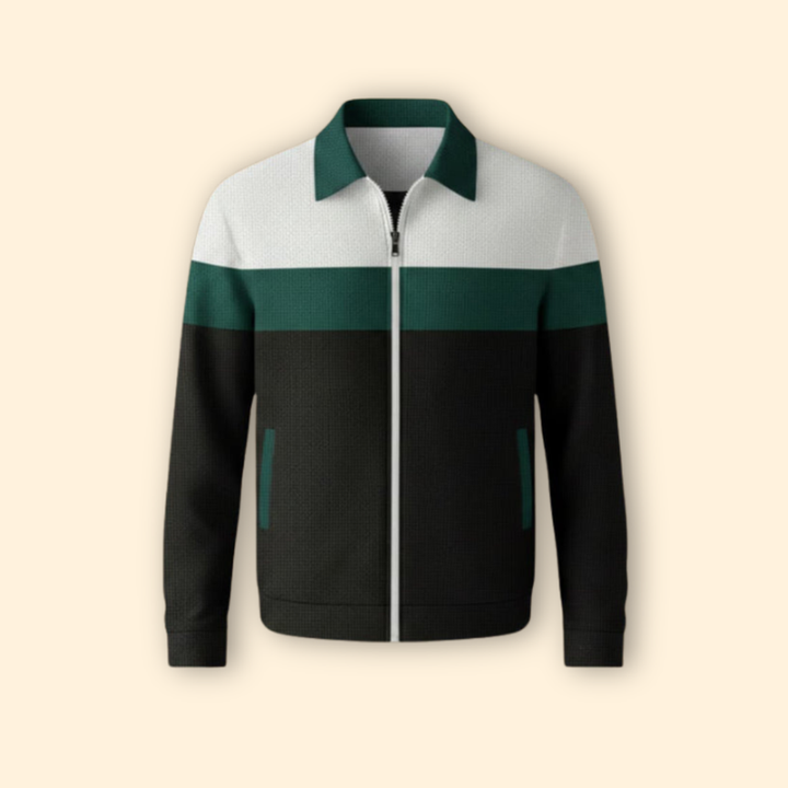 Men’s Structured Bomber Jacket