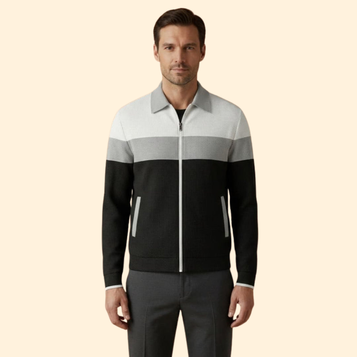 Men’s Structured Bomber Jacket