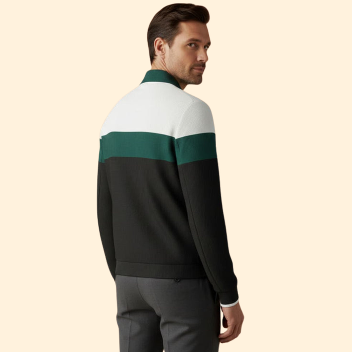 Men’s Structured Bomber Jacket