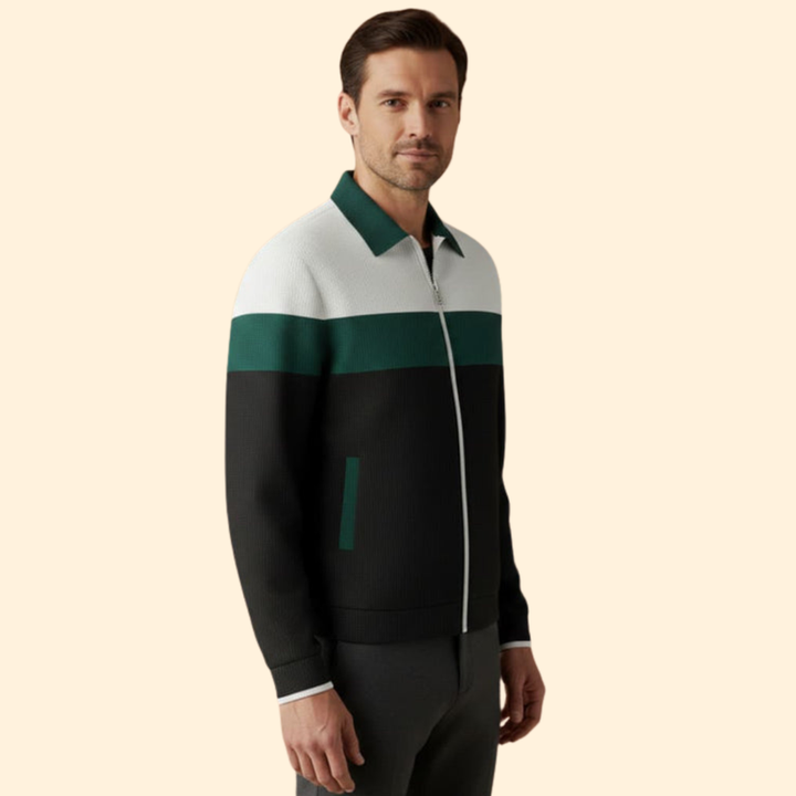 Men’s Structured Bomber Jacket