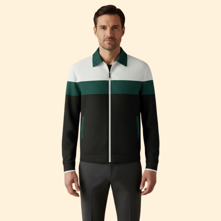 Men’s Structured Bomber Jacket