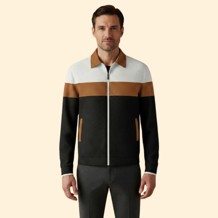 Men’s Structured Bomber Jacket