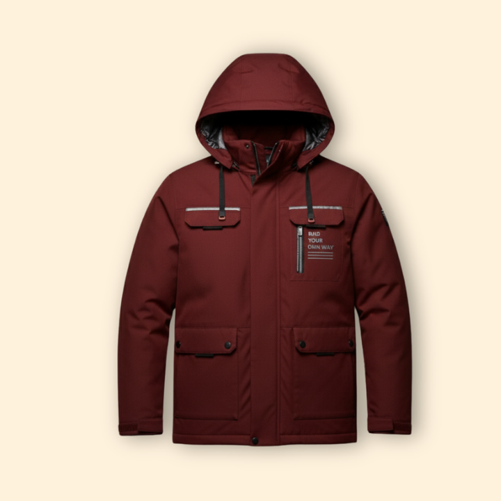 Men’s Utility Jacket with Flap Pockets