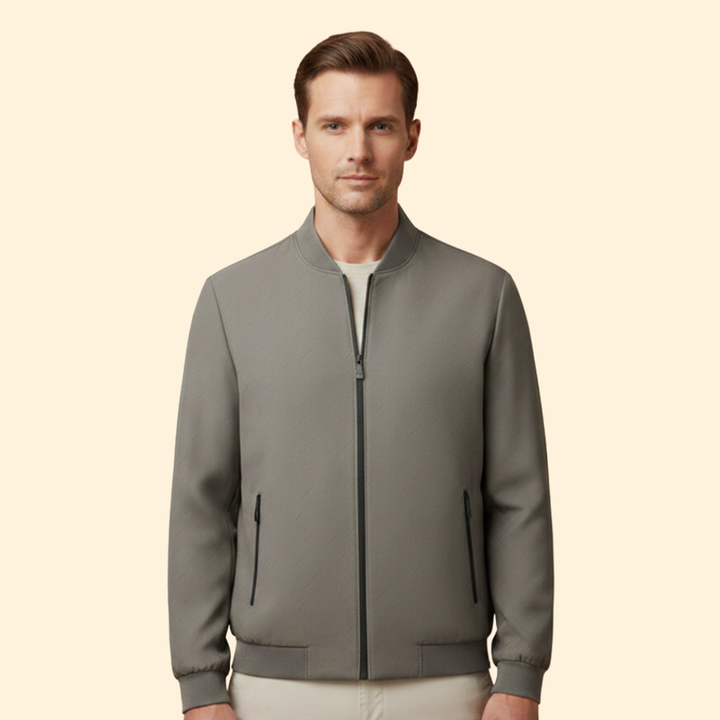 Men’s Zip-Up Bomber Jacket