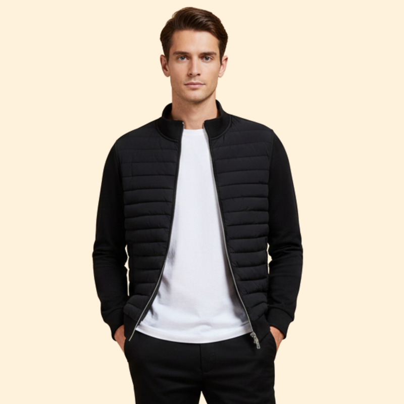 Men’s Zip-Up Bomber Jacket