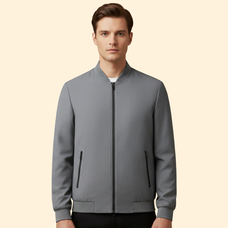 Men’s Zip-Up Bomber Jacket