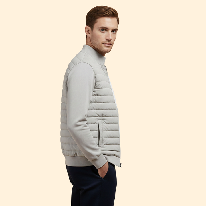 Men’s Zip-Up Bomber Jacket