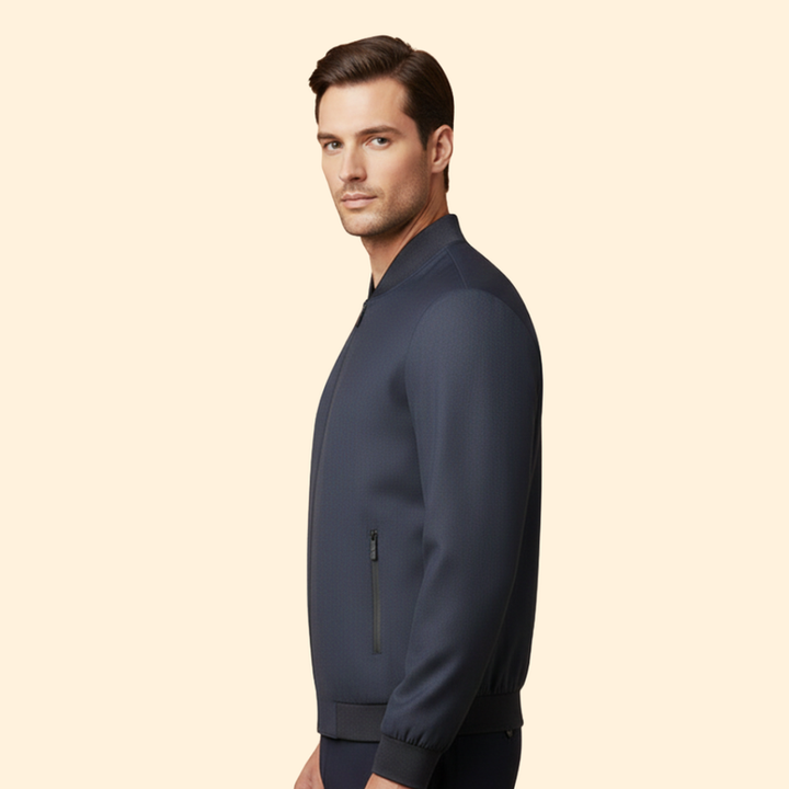 Men’s Zip-Up Bomber Jacket