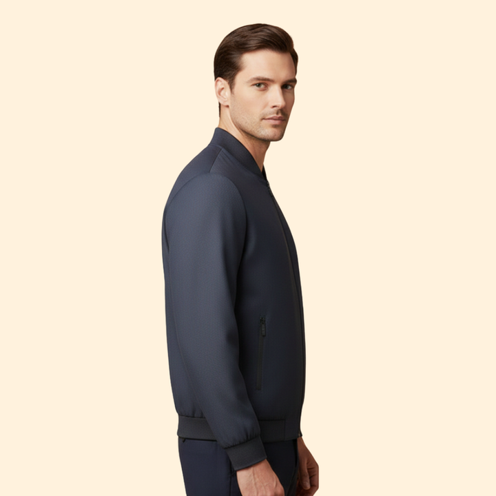 Men’s Zip-Up Bomber Jacket