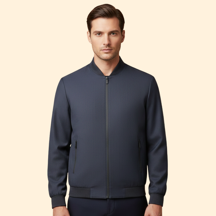 Men’s Zip-Up Bomber Jacket