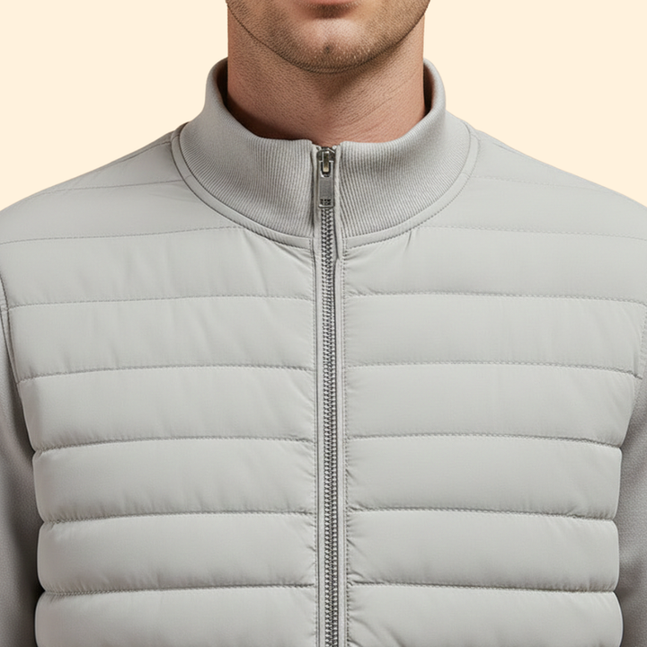 Men’s Zip-Up Bomber Jacket