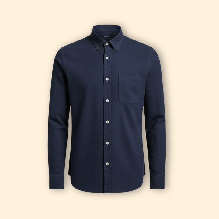 Tommy Men’s Casual Shirt with Button Front