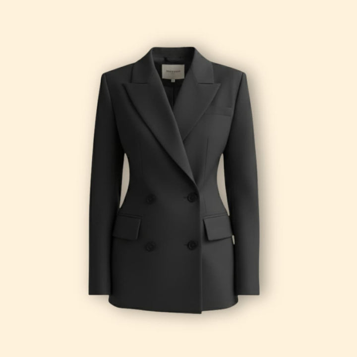 Women’s Blazer with Notched Lapel Detail