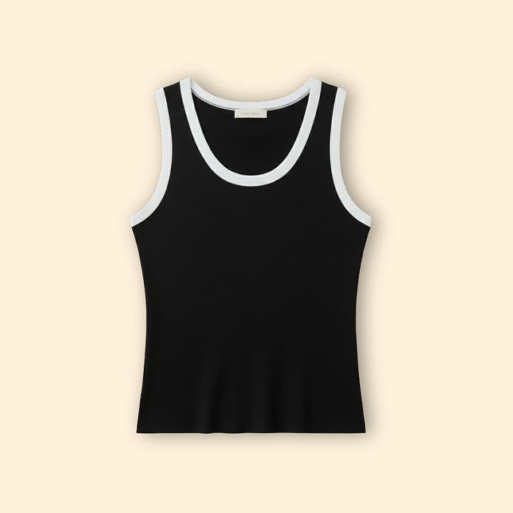 Women’s Tank Top with Two-Tone Trim