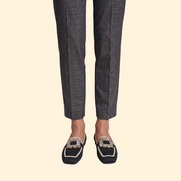 Women Orthopedic Loafers Cushioned Knit Buckle Comfort Walk