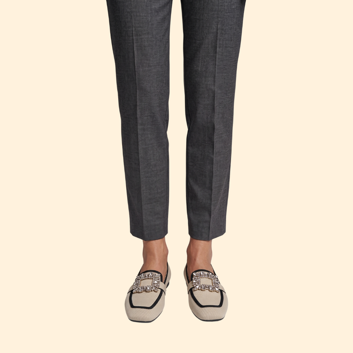 Women Orthopedic Loafers Cushioned Knit Buckle Comfort Walk