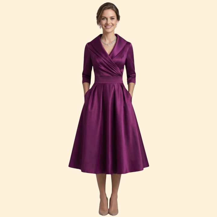 Women’s A-Line Dress with Side Pockets