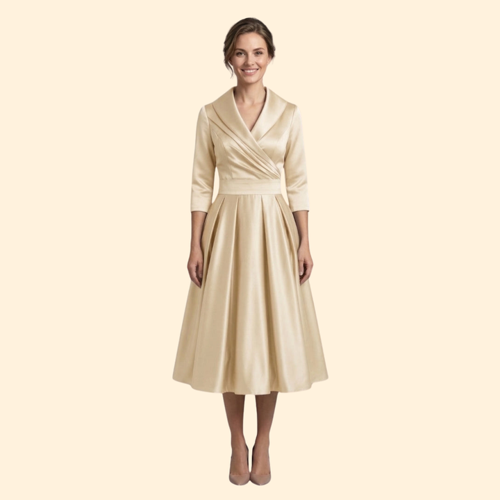Women’s A-Line Dress with Side Pockets