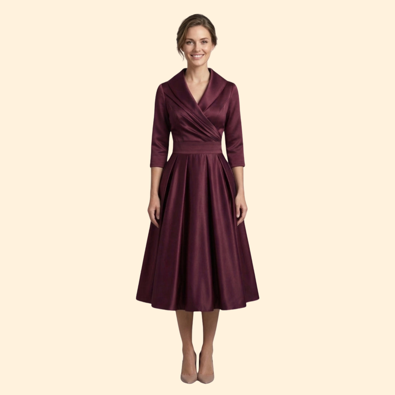 Women’s A-Line Dress with Side Pockets