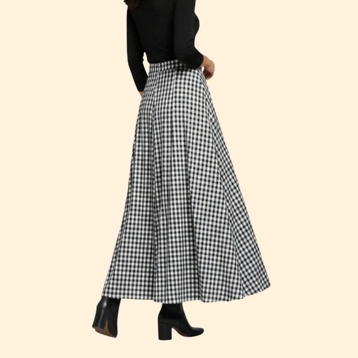 Women’s A-Line Skirt with Side Pockets