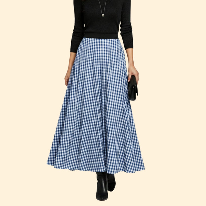 Women’s A-Line Skirt with Side Pockets