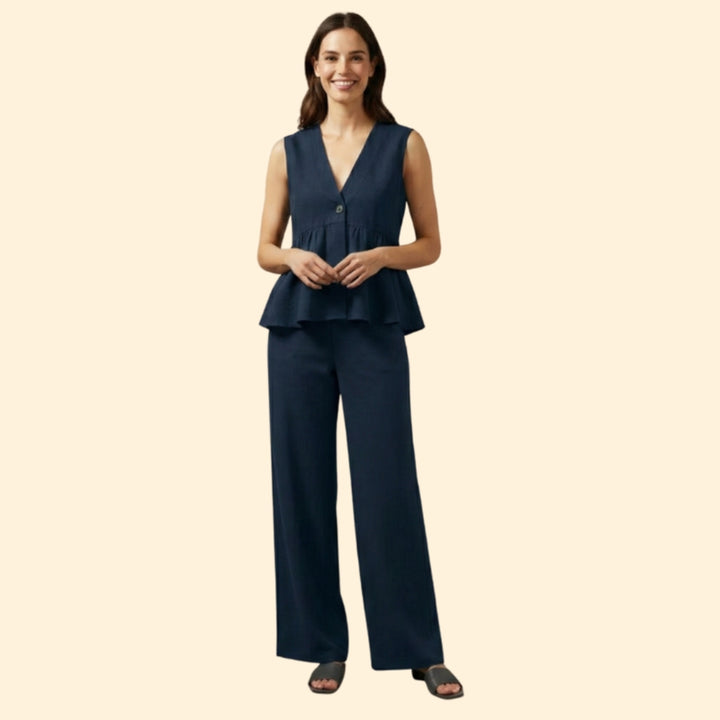 Women’s A-Line Top and Trousers Set