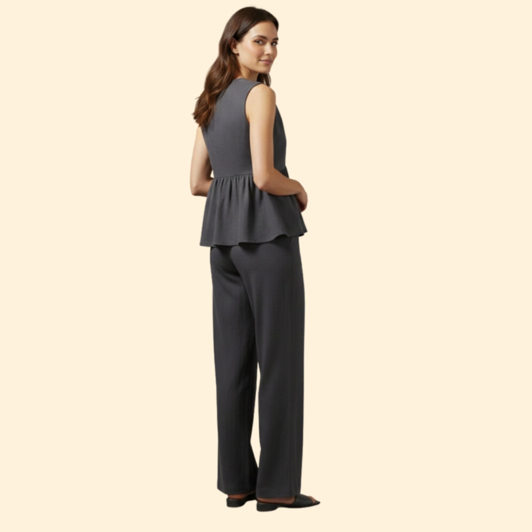 Women’s A-Line Top and Trousers Set