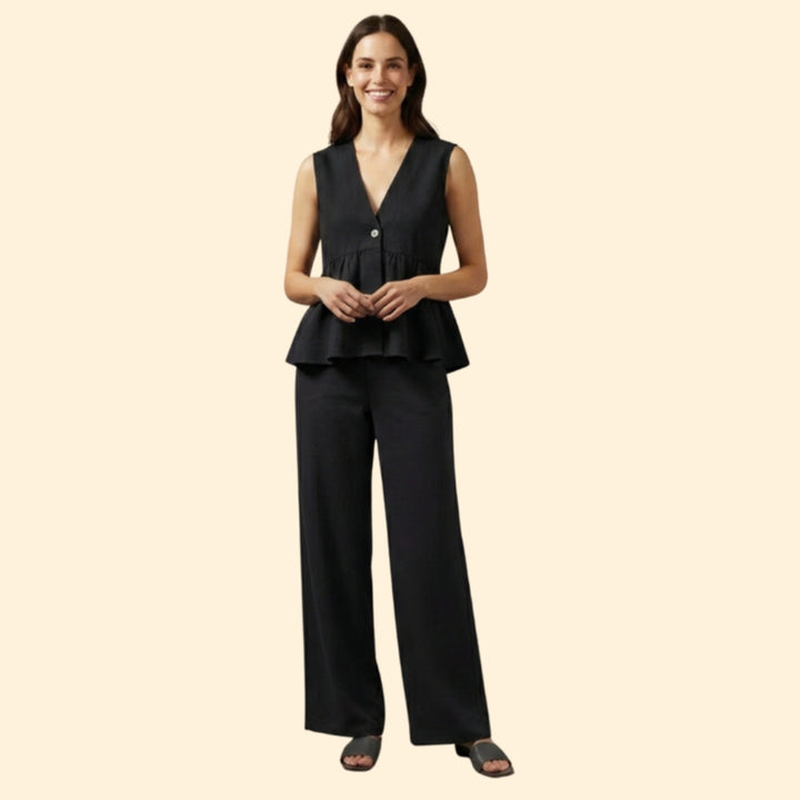 Women’s A-Line Top and Trousers Set